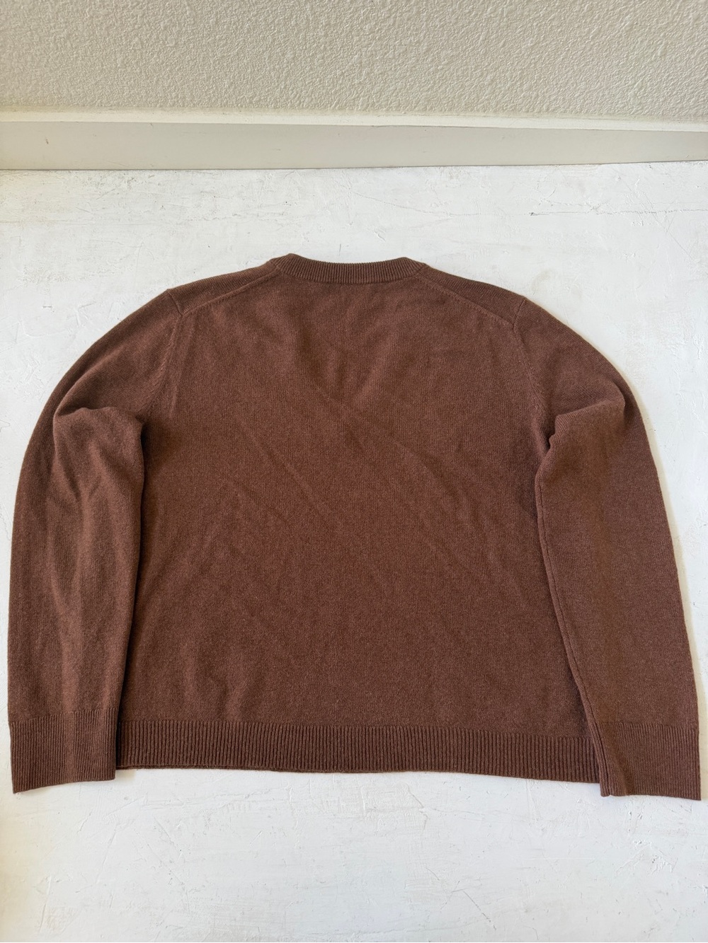 Jenni Kayne Flynn Brown Canyon Cashmere V-Neck Size S - Picture 5 of 12